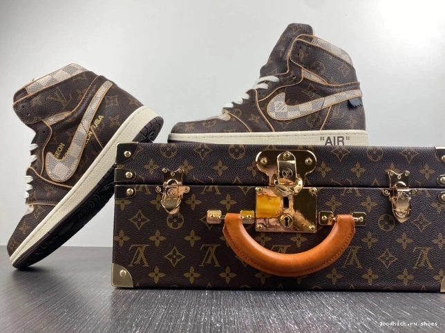 LV x Air OFF-WHITE Jordan 1 0818